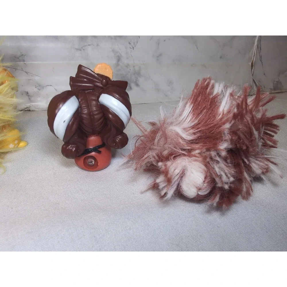 4x Whiffies Ice Cream Shop Toy Figure Skunk - Popcorn Penny + Others